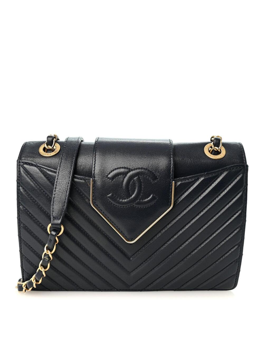 Chanel Shiny Sheepskin Chevron Quilted #372468C19B